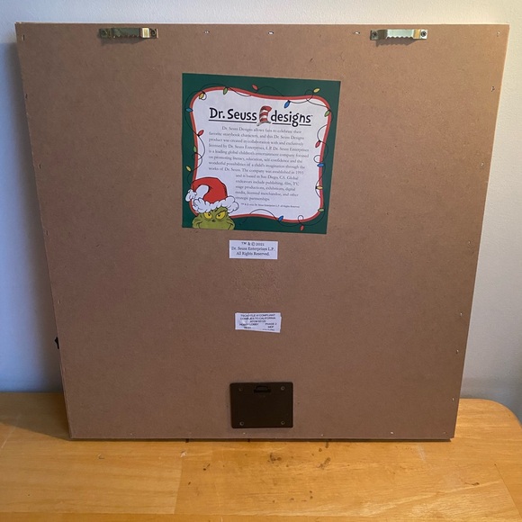 2021 Dr. Seuss holly jolly Christmas The Grinch wall art - Picture 7 of 11